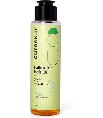 Cureskin Smooth And Shine Hair Serum For Dry And Frizzy Hair For Men And Women | Helps Reduce Hair Breakage, Frizz And Detangling For Strong, Protected And