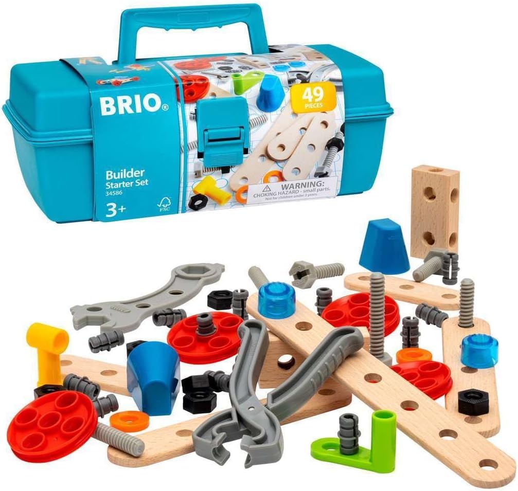 【47%OFF】【1,738円】 BRIO ビルダースターターセット 全49ピース