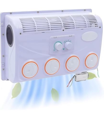 Amazon.co.jp: 12V、24V RV エアコン スポットクーラー ダクト付