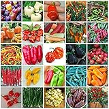 200 Pepper seeds Fast Growing DIY Home Garden Vegetable Plant most popular pepper Good Flavor Funny 