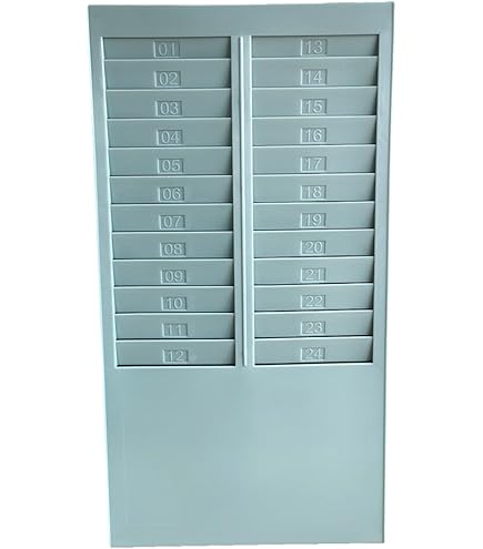 Amazon | セイコープレシジョン タイムカードラック 10人用 白 CR-S10