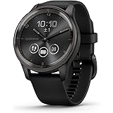 【Android/iOS対応】Garmin(ガーミン) vivomove Trend 針付きハイブリッドスマートウォッチ [フル充電で5日間稼働/Suica 対応/睡眠分析/ストレス値/BodyBattery/スマートフォンと接続で電話、メール、LI