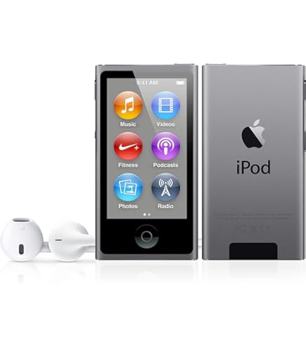 Apple iPod nano 7th Generation Silver (16GB) MKN22LL/A: MP3