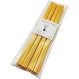 色彩(しきさい) リードディフューザーアロマ リードスティック カラーラタン ルームフレグランス あわい色 吸収性ファイバー 3glad (たんぽぽ色, 24cm)