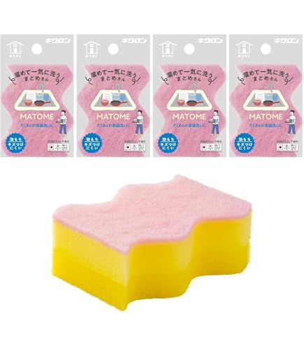 未使用・未開封品) キクロン キッチンスポンジ キクロンAスポンジ 3個