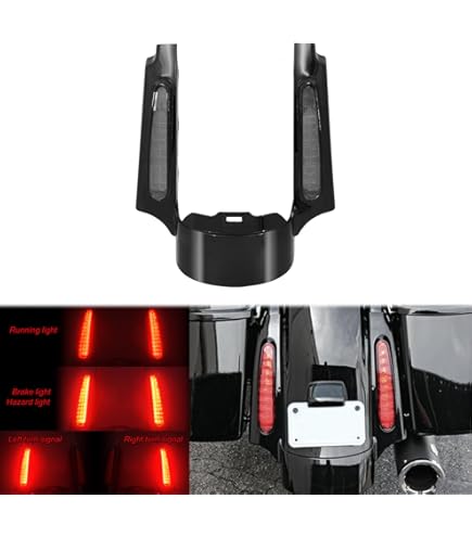 ロードグライド　エクステンション Amazon | YHMTIVTU オートバイ リアフェンダー エクステンション