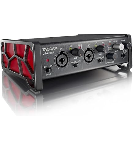 Amazon.co.jp: TASCAM オーディオインターフェイス DSPミキサー搭載 96