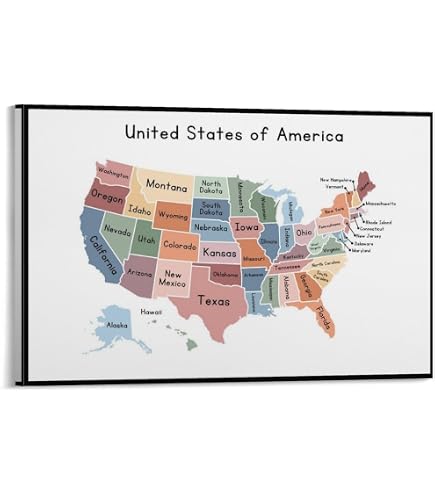 Amazon.co.jp: HISTORIX ビンテージ 1861 アメリカ軍地図 - 18x24