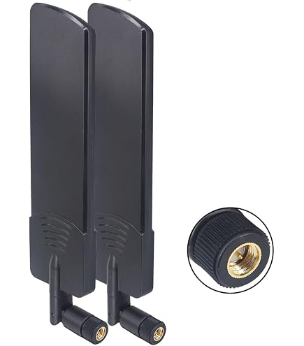 5G/4G/3G Outdoor Antenna - 698-3800 MHz, 15 DBi Gain, 30cm SMA Cable, Silver-1072708