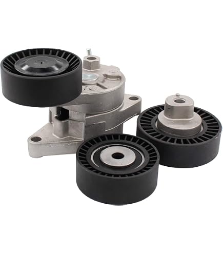 Complete Drive Belt Kit With Tensioner & Idler Pulleys For Mercedes C63, E63, ML63 AMG