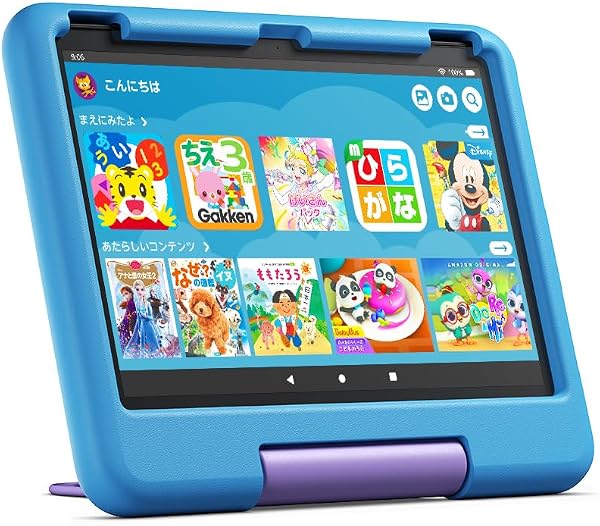 Amazon Fire HD 10 キッズモデル (10インチ) ブルー 対象年齢3歳から 数千点のキッズコンテンツが1年間使い放題 - 1