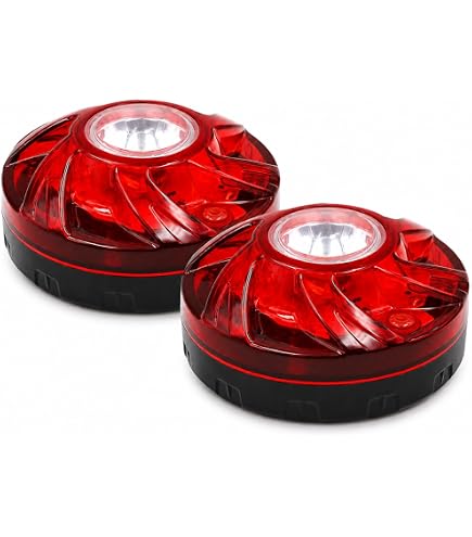 Amazon.co.jp: 車両通過検知用LED回転灯 レッド LHU-100R TAKEX 竹中
