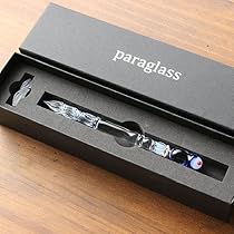 paraglass ガラスペン 2本セットクリームソーダ