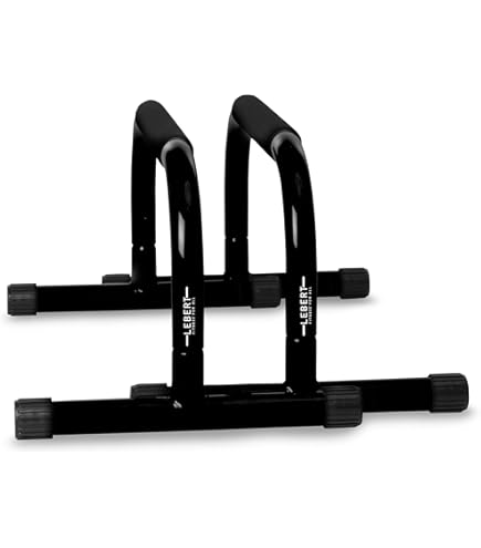 Amazon.co.jp: Lebert Fitness ディップバースタンド - ブラック