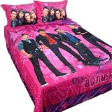 Big Time Rush Twin Comforter Set BTR Feel Rush Blanket Sham [並行輸入品]