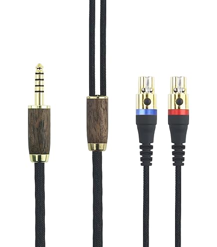 Amazon | NewFantasia 4.4mm バランスケーブル ゼンハイザー HD800