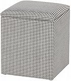 不二貿易 マルチ ファブリックボックススツール 完成品 ブラック 52660