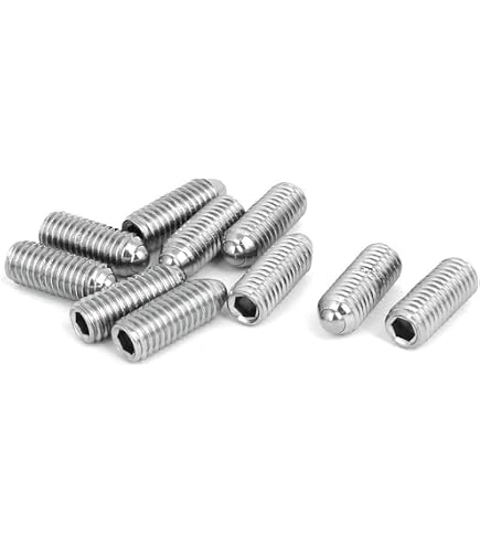10Pcs M4 X 8mm Ball Plunger Screws - Hex Socket Set Screws With Rolling Ball Tip - View #5