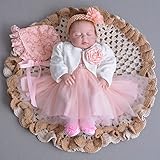 【子供ドレス部屋】 セレモニードレス ピンク 新生児 お宮参り ベビードレス ニューボーンフォト 写真撮影 寝相アート 記念撮影 赤ちゃん ０ヶ月 1ヶ月 2ヶ月