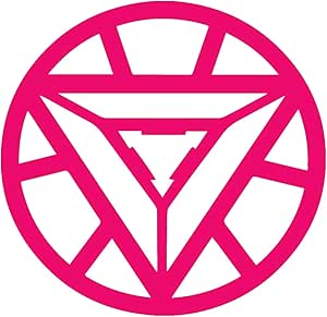 Amazon Co Jp Bangles アイアンマン アークリアクター 3 8 X 4 7 ピンク Bangles 車 バイク