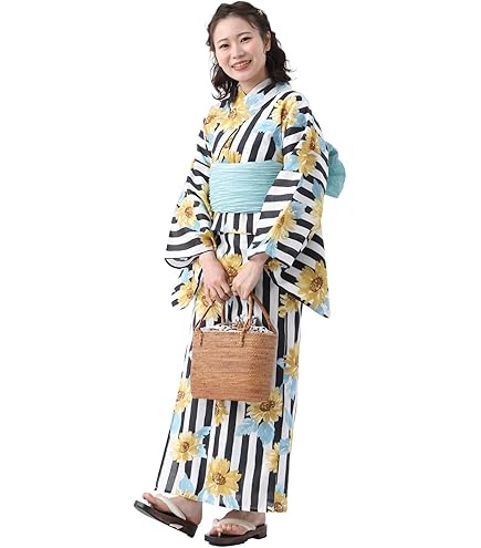 Amazon.co.jp: 浴衣 ツモリチサト ブランドゆかた 白地に紺色