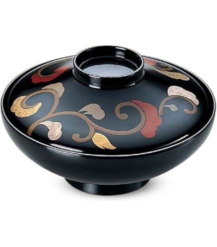 Amazon.co.jp: 茶道具『懐石道具 木製 ケヤキ 正法寺煮物椀5客