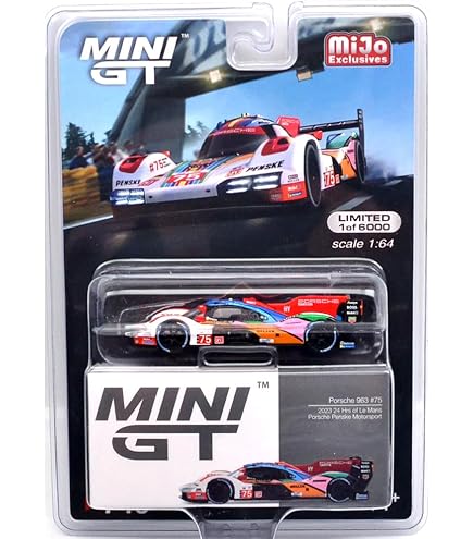 Amazon | MINI GT 1/64 ポルシェ 963 ル・マン24時間 2023#75 ポルシェ