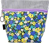 ポーチェ(pouche) 消臭ポーチ Ｓサイズ ロマンティックフラワー (ナイトブルー)