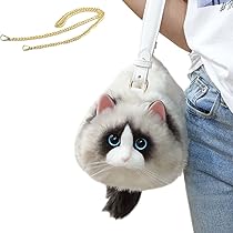 猫型バッグ　ショルダーバッグ　リアル　ラグドール Amazon.co.jp: HIGHAWK 猫 リアル 本物そっくり ぬいぐるみ