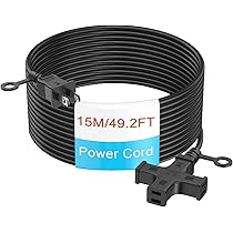 Amazon.co.jp: 延長コード 15m 3個口 屋外 HITRENDS 電源コード 15m