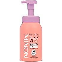 Amazon | ミノン全身シャンプー泡タイプ 本体ボトル 500mL