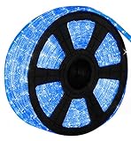 iimono117　イルミネーション ロープライト 30メートル / チューブライト ストレートライト イルミ ツリー クリスマスツリー 電飾 飾りつけ ライト アレンジ 防雨 防水 屋外デコレーショ