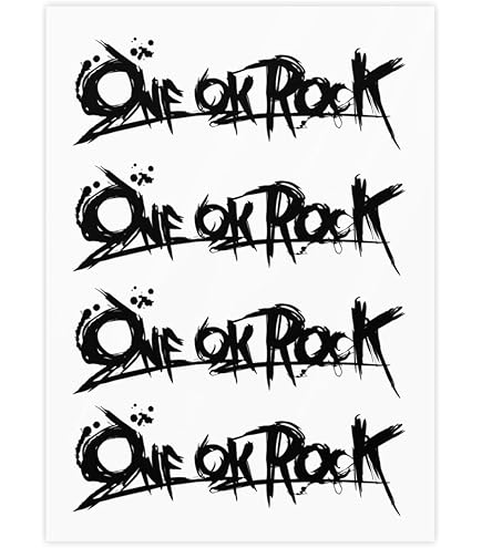【新品未使用品】ONE OK ROCK ワンオク ステッカー・シール Amazon.co.jp: ステッカー ワンオクロック One Ok Rock 人気