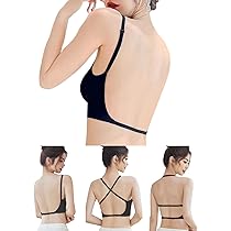 Amazon | [Kayuuhin] ブラ 背中見せ ノンワイヤー シームレス