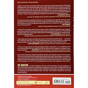 Music Career Advising: A Guide for Students, Parents, and Teachers