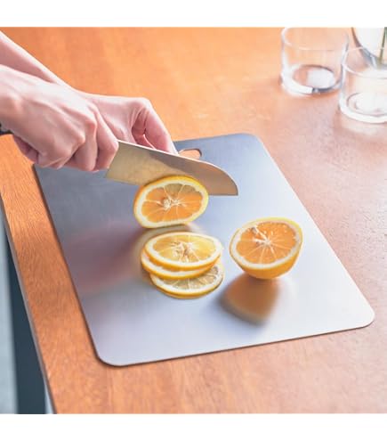 Amazon | 【燕三条製】村の鍛冶屋 純チタン まな板 日本製純チタンは