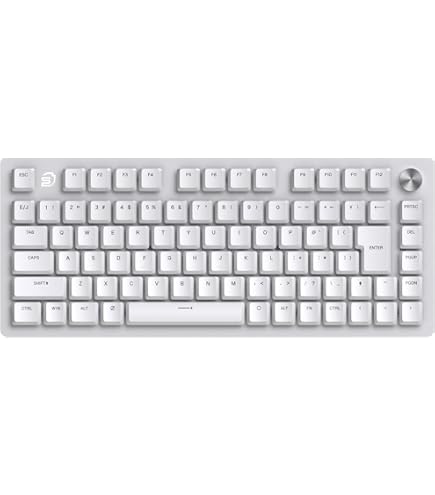 Amazon | HOVEY WORKS ZENT75-HE White 8000Hzポーリングレート 磁気