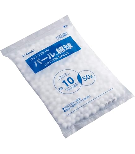 Amazon | OO Osaki(オオサキ) パール綿球 No.7 50g入 日本製 一般医療