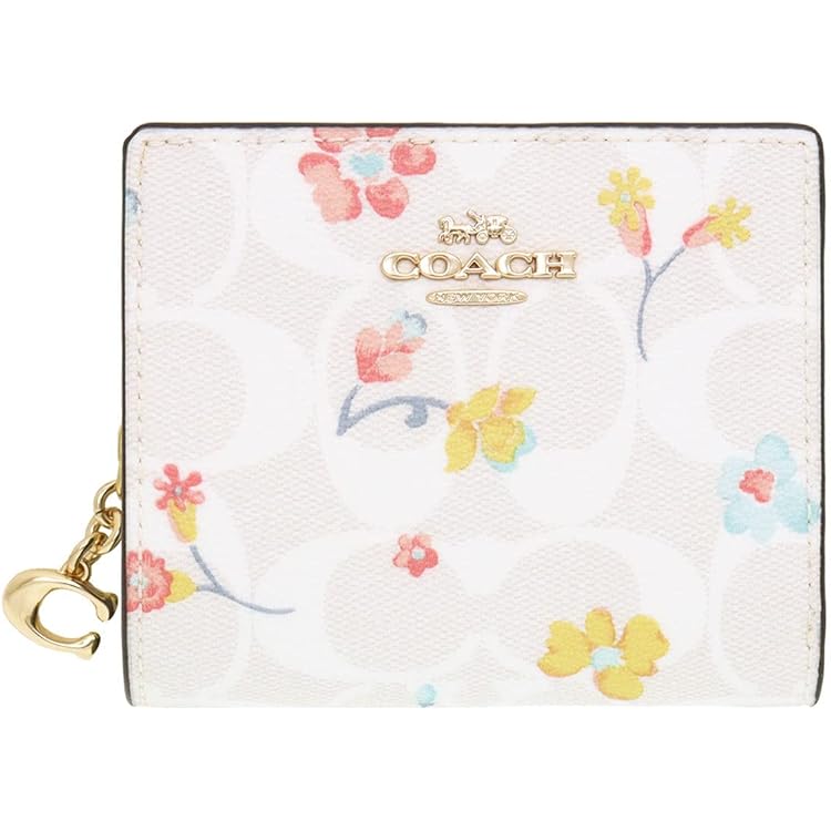 ◯未使用品 COACH シグネチャー キャンバス 二つ折り 財布 COACH コーチ 二つ折り財布 シグネチャー キャンバス コイン