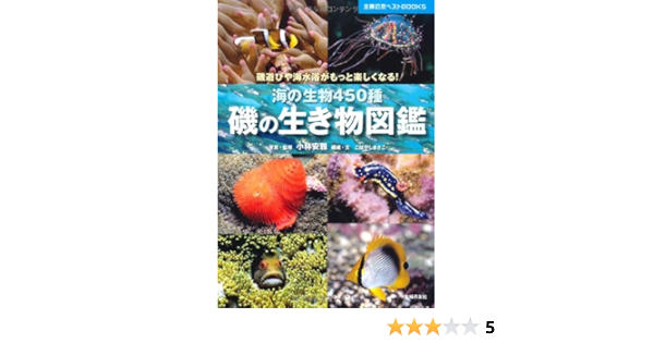 磯の生き物図鑑 海の生物450種 主婦の友ベストｂｏｏｋｓ こばやし まさこ 小林 安雅 本 通販 Amazon