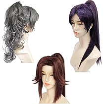 【即日配送】綾部喜八郎　忍たま　コスプレ　衣装　ウィッグ Amazon.co.jp: 実物撮影！忍たま乱太郎 綾部喜八郎コスプレ