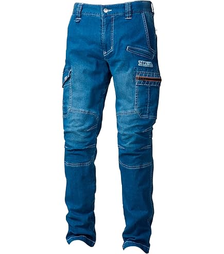 Amazon.co.jp: [寅壱] 春夏用 作業服 作業着 8970-219 デニム カーゴ