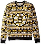 NHL Boston BruinsユニセックスAztec Print Uglyクルーネックセーター – メンズダブルExtra Large , XXLサイズ