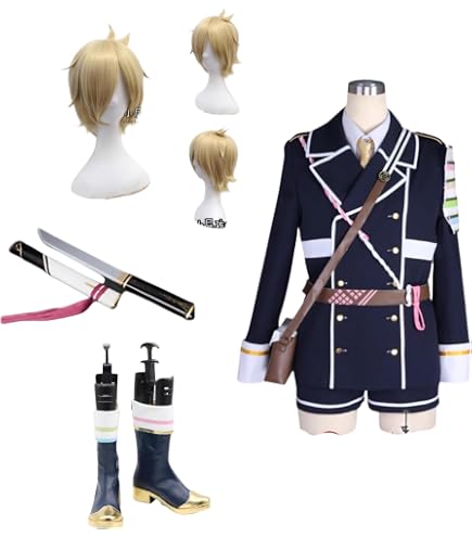 Amazon.co.jp: コスプレ衣装 刀剣乱舞 篭手切江 出陣 仮装 変装 全
