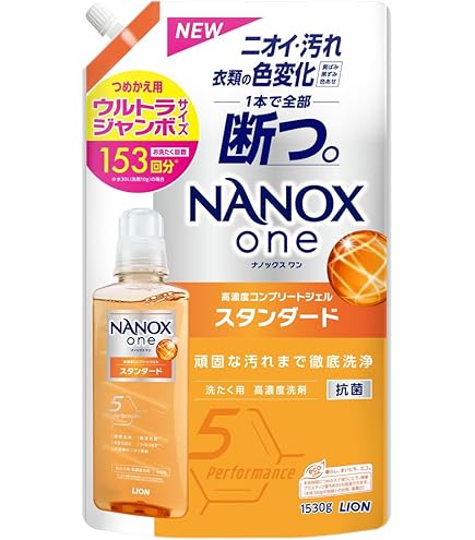 Amazon | ライオン NANOX one スタンダード 詰替用超特大 1160g | LION