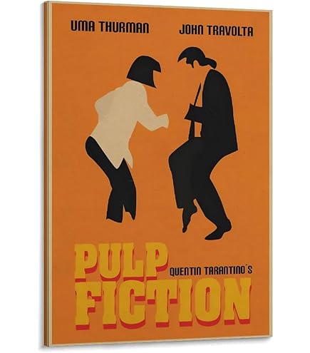 Amazon.co.jp: パルプフィクション Pulp Fiction ポスターヴィンテージ