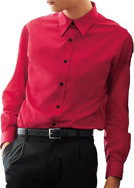 Albe EP5962 Shirt, Basic Shirt, Men's, Women's, Broad, Left Chest Pocket, Restaurants, Cafes, Kitchens, Interior and Industry, Available in 7 Sizes SS to 4L, 12 Colors - 1