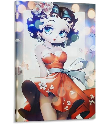 Amazon.co.jp: ベティちゃん ブリキ看板 アートポスター 壁の装飾