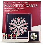 Classic Game Collection Double-Sided Magnetic Dart Board Set[並行輸入品]