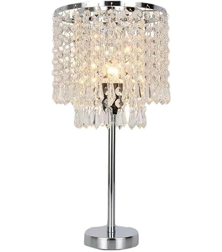 Amazon | ガラスシャンデリア 4灯 テーブルランプ ケウェウス-2 Glass